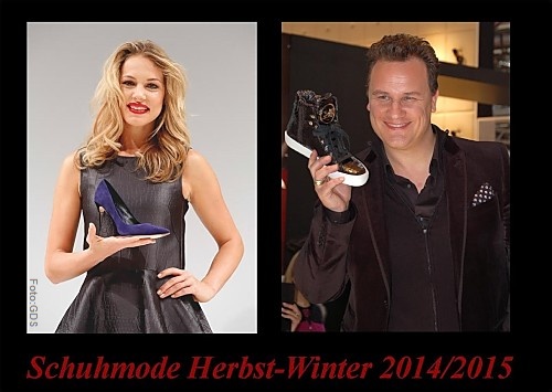 Schuhmode Herbst-Winter 2014/2015: Impressionen von der Schuhmesse - In Düsseldorf präsentierten internationale Hersteller und Designer die Schuhmode Herbst-Winter 2014-2015. Außergewöhnliche Schuh-Ideen waren ebenso zu sehen wie elegante Schuhe, Urban-Styles und lässige Freizeit-Looks. Auch wenn die neuen Modelle noch auf sich warten lassen, haben wir einige Impressionen eingefangen, die zeigen, was wir in der neuen Saison an den Füßen tragen.